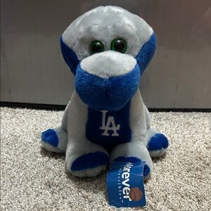 Forever Collectibles Blue and Gray Stuffed Animal